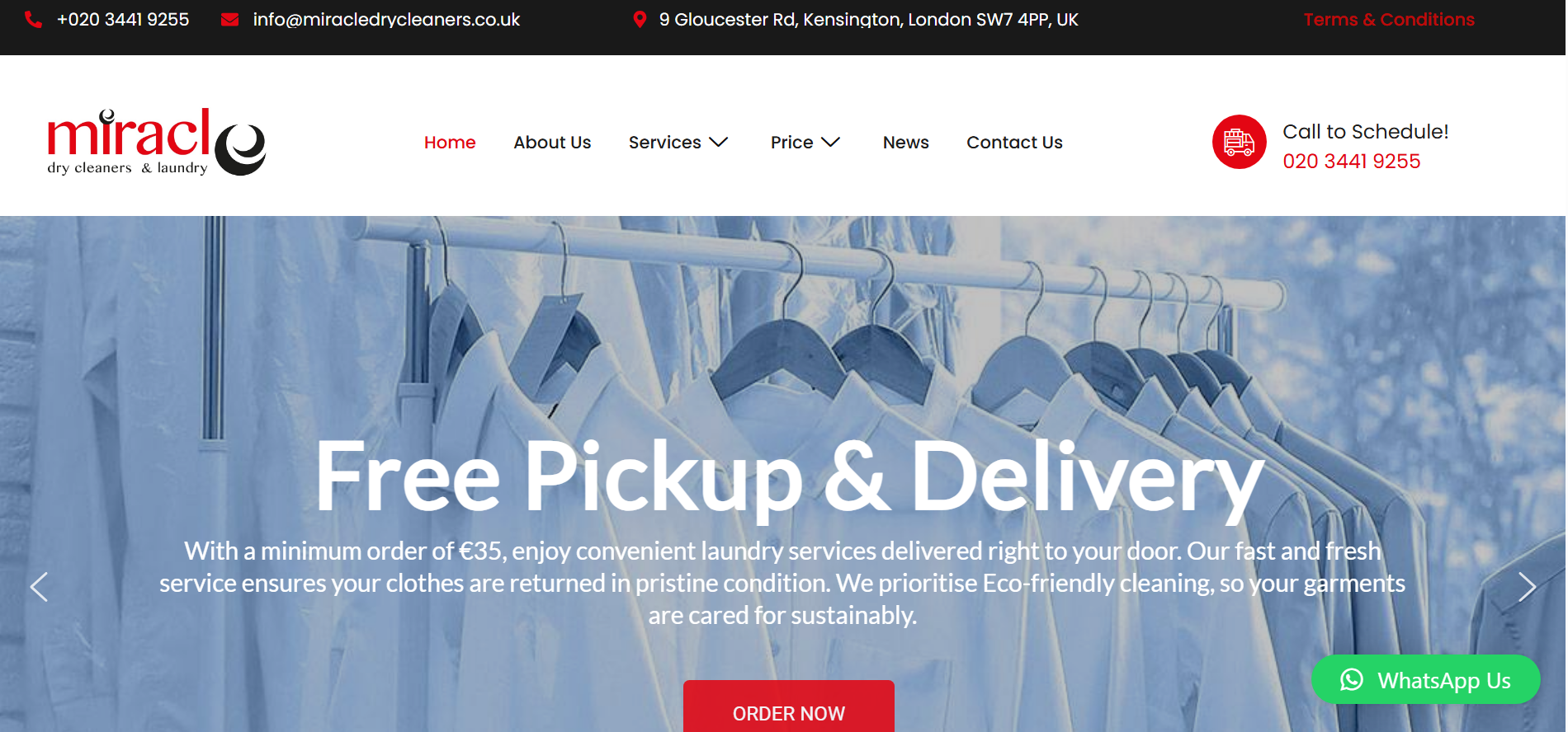 Miracle Dry Cleaners